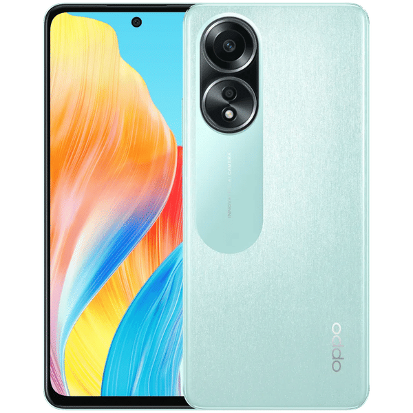 Buy oppo A58 (6GB RAM, 128GB, Dazzling Green) Online - Croma